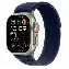Apple Watch Ultra 2 49mm Titanium Case Trail Loop, размер S/M, Blue, синий