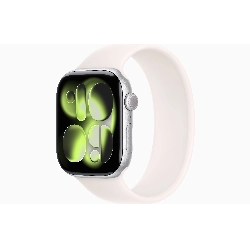 Apple Watch Series 11 42 мм, Silver Aluminium Case, Light Blush Solo Loop