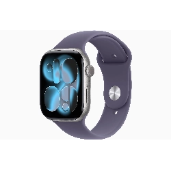 Apple Watch Series 11 46 мм, Space Gray Aluminium Case, Purple Fog, M/L