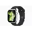 Apple Watch Series 11 46 мм, Silver Aluminium Case, Black, M/L