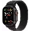 Apple Watch Ultra 2 49mm Black Titanium Case Trail Loop, размер M/L, Black, черный