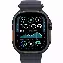 Apple Watch Ultra 2 49mm Black Titanium Case Ocean Band, Navy