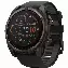 Garmin Fenix 8, Solar Sapphire, 51 мм, 010-02907-11, Carbon Gray DLC Titanium Black/Pebble Gray