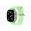 Apple Watch Ultra 3 49mm Titanium Case Ocean Band, Neon Green
