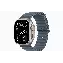 Apple Watch Ultra 3 49mm Titanium Case Ocean Band, Anchor Blue