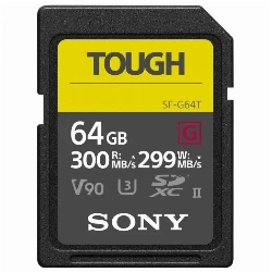 Карта памяти Sony 64GB SF-G Tough Series UHS-II SDXC Memory Card (SF-G64)