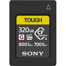 Карта памяти Sony 320GB CFexpress Type A TOUGH Memory Card (CEAG320T)