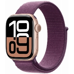 Apple Watch Series 10 46 мм, Aluminium Case GPS, Sport Loop, Rose Gold