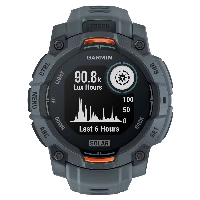 Умные часы Garmin Instinct 3, 45 мм, Solar Twilight (010-02934-01)