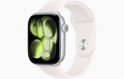 Apple Watch Series 11 42 мм, Silver Aluminium Case, Light Blush, S/M
