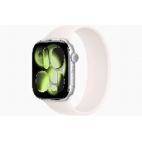 Apple Watch Series 11 42 мм, Silver Aluminium Case, Light Blush Solo Loop