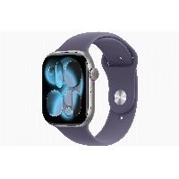 Apple Watch Series 11 46 мм, Space Gray Aluminium Case, Purple Fog, M/L