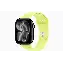 Apple Watch Series 11 46 мм, S/M 140-190 мм, Jet Black Aluminium Case, Neon Yellow