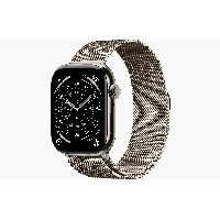 Apple Watch Series 11 46 мм, Natural Titanium Case, Natural Milanese Loop, M/L
