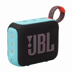 Портативная акустика JBL Go 4, чёрный/оранжевый