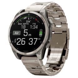 Умные часы Garmin Fenix 8, Amoled Sapphire, 47 мм, 010-02904-40, Graphite/Titanium