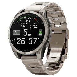 Умные часы Garmin Fenix 8, Amoled Sapphire, 47 мм, 010-02904-40, Graphite/Titanium