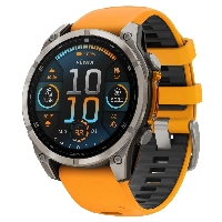 Умные часы Garmin Fenix 8, Amoled Sapphire, 47 мм, 010-02904-11, Spark Orange/Graphite