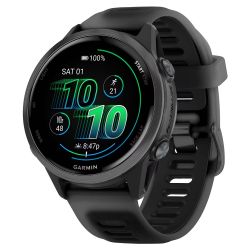 Умные часы Garmin Forerunner 570, 42mm, Slate Grey/Translucent Black (010-02970-00)