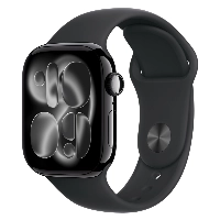Apple Watch Series 11 42 мм, M/L 140-245 мм, Jet Black Aluminium Case, Black