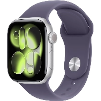 Apple Watch Series 11 46 мм, S/M 130-200 мм, Silver Aluminium Case, Purple Fog