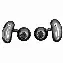 Беспроводные наушники Honor Choice Earbuds Clip, Black