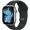 Apple Watch Series 11 46 мм, S/M 130-200 мм, Space Gray Aluminium Case, Black