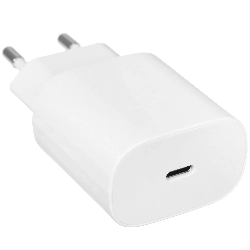Сетевое зарядное устройство Samsung Power Adapter 25w, USBC EPTA800, White, белый