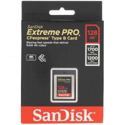Карта памяти SanDisk 128GB Extreme PRO CFexpress Card Type B (SDCFE-128G-GN4NN)