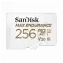 Карта памяти 256Gb SanDisk Max Endurance MicroSDXC Class 10 UHS-I U3, адаптер на SD
