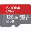 SanDisk 128GB Ultra microSDXC UHS-I Memory Card with Adapter - 140MB/s (SDSQUAB-128G-GN6MA)