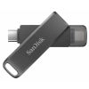 Накопитель SanDisk 64GB iXpand Luxe Type-C/Lightning Flash Drive SDIX70N-064G-GN6NN
