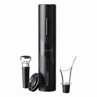 Электрический штопор с набором аксессуаров для вина Xiaomi BOMIDI Darth Vader, 4 in 1 CJ-TZ07, Black, черный