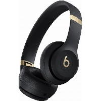 Беспроводные наушники Beats Solo 4 Wireless, Matte, Black/Gold, черный/золотой