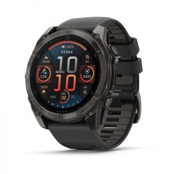 Умные часы Garmin Fenix 8, Amoled Sapphire, 51 мм, 0100290521, Carbon/Gray