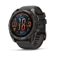 Умные часы Garmin Fenix 8, Amoled Sapphire, 51 мм, 0100290521, Carbon/Gray