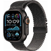 Apple Watch Ultra 2 2024 49, Black Titanium Case with Milanese Loop, M