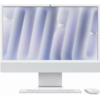 Apple iMac 24 Retina 4,5K M4 (10/10 16/256) Silver (MWUU3)