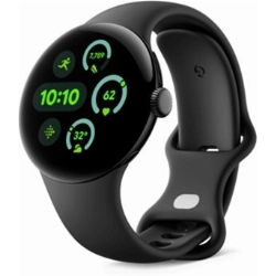 Умные часы Google Pixel Watch 3 45 мм, Wi-Fi, Matte Black/Obsidian