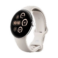 Умные часы Google Pixel Watch 3 41 мм, Wi-Fi, Polished Silver/Porcelain