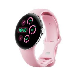 Умные часы Google Pixel Watch 3 41 мм, Wi-Fi, Polished Silver/Rose