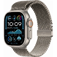 Apple Watch Ultra 2 2024 49, Natural Titanium Case with Milanese Loop, S