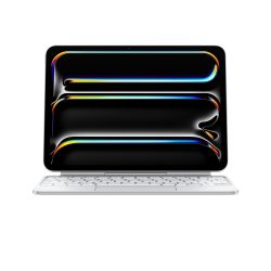 Клавиатура Apple Magic Keyboard для iPad Pro 11 M4 (2024), (MWR03), White, белый