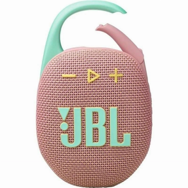 Портативная акустика JBL Clip 5, Pink, розовый