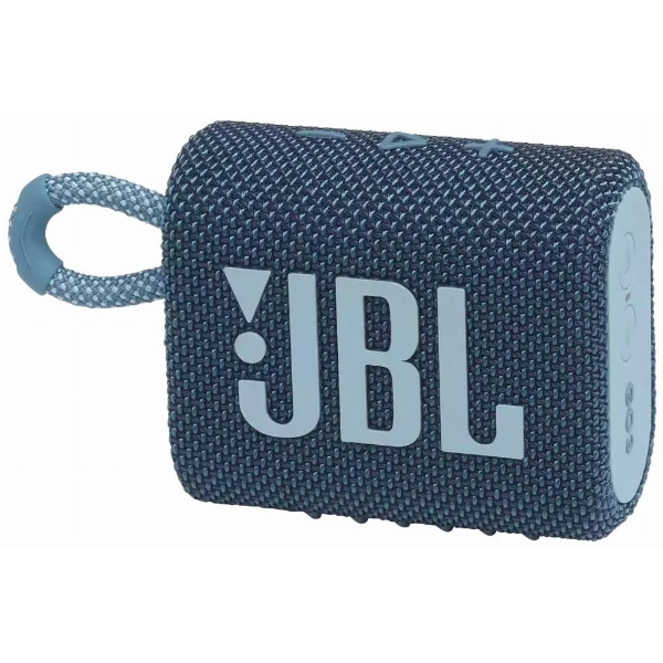 Портативная акустика JBL Go 3, Blue, синий