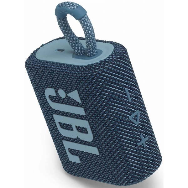 Портативная акустика JBL Go 3, Blue, синий