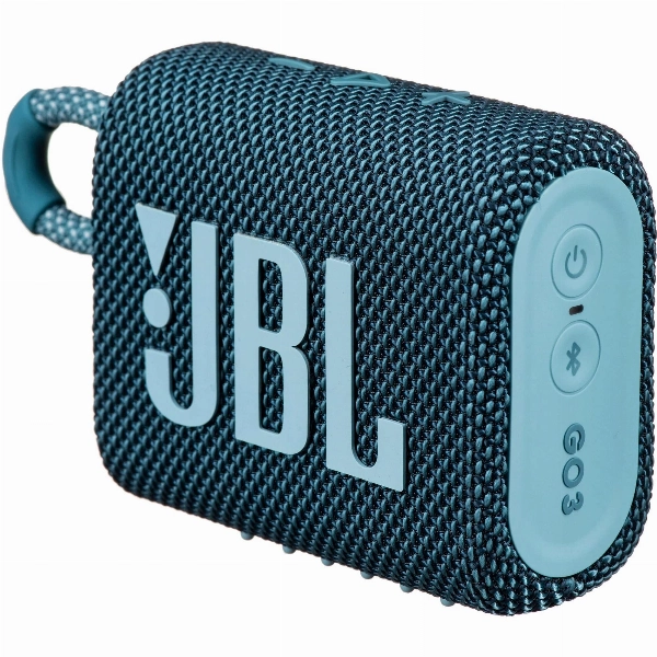 Портативная акустика JBL Go 3, Blue, синий
