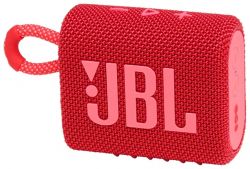 Портативная акустика JBL Go 3, Red, красный