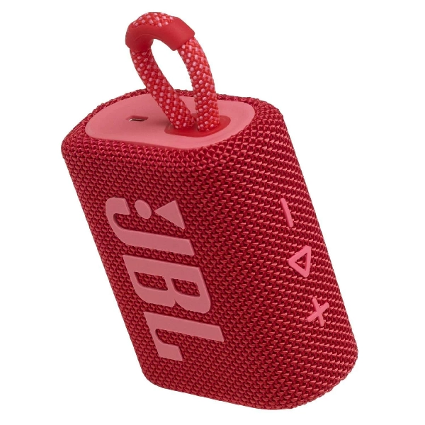 Портативная акустика JBL Go 3, Red, красный