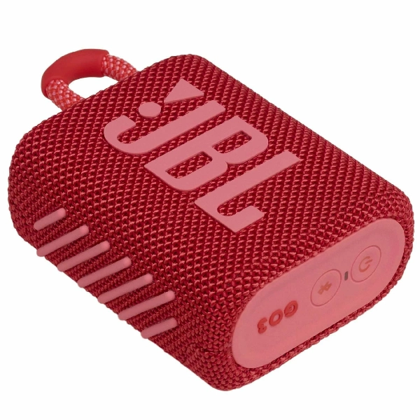 Портативная акустика JBL Go 3, Red, красный
